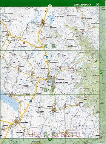 Кытмановский Район Карта